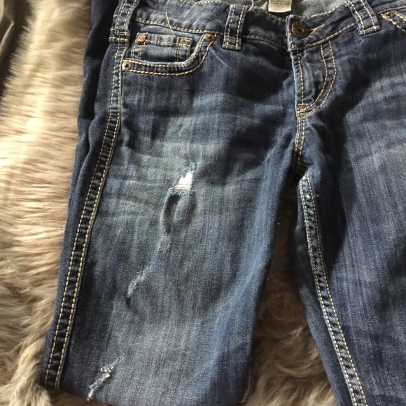 Silver Frances Bootcut JEANS SIZE 29 - Picture 5 of 9